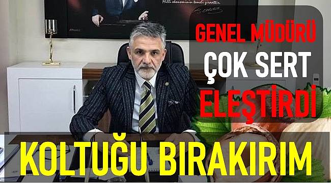 Altınordu Ziraat Odası Başkanı Akça TMO Genel Müdürü Gürdal&#039;ı  çok sert sözlerle eleştirdi