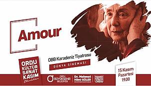 Amaour filmi Orduluları bekliyor