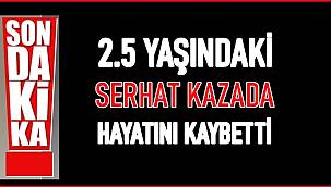 2.5 yaşındaki çocuk kazada hayatını kaybetti
