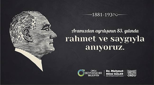Başkan Güler'den 10 Kasım Atatürk'ü Anma Mesajı