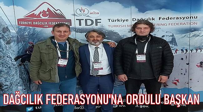 Dağcılık Federasyonu Başkanlığına Ordulu Prof. Ersan Başar seçildi