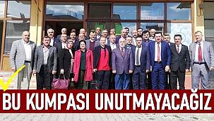 Gürgentepe Muhtarlar Derneği, Belediye Başkanı Yaşar Şahin'e destek verdi