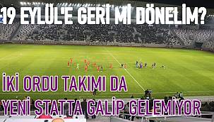 İki Takım da Yeni Ordu Stadı'nda galip gelemiyor