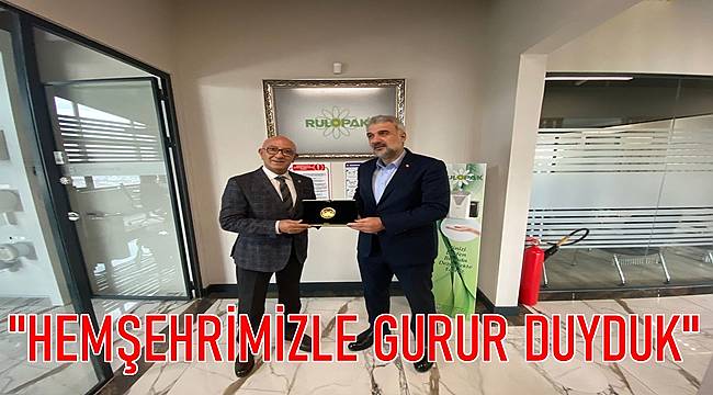 İl Başkanı Kabaktepe Rulopak&#039;ı ziyaret etti