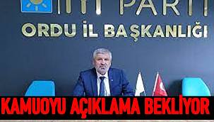 İYİ Parti açıklama istiyor