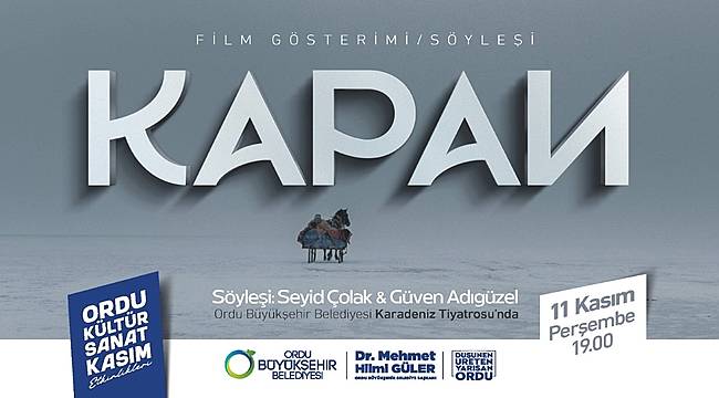 Kapan Filmi Ordu'da izleyiciyle buluşacak