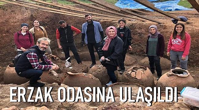 Kurul Kalesi'nde kazılarda Erzak Odası'na ulaşıldı