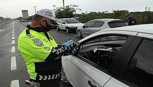 Ordu'da 2 bin 153 sürücüye ceza yazıldı