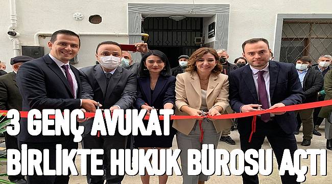 Ordu'da 3 Genç Avukat Birlikte Hukuk Bürosu Açtı