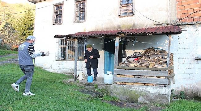 Ordu&#039;da Büyükşehir sofraları bereketlendiriyor