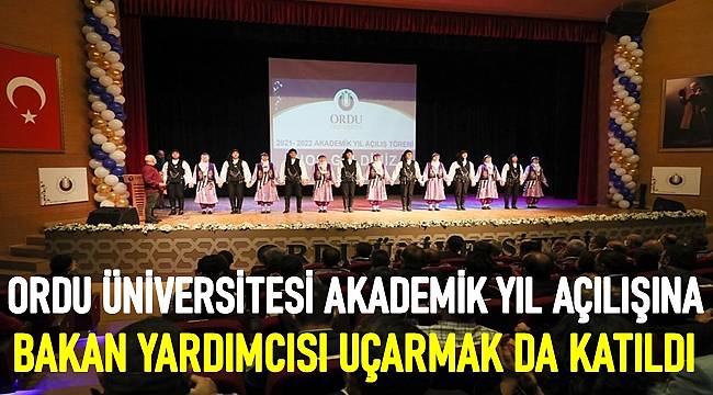 Ordu Üniversitesi 2021-2022  Akademik Yılı Açılış Töreni Yapıldı