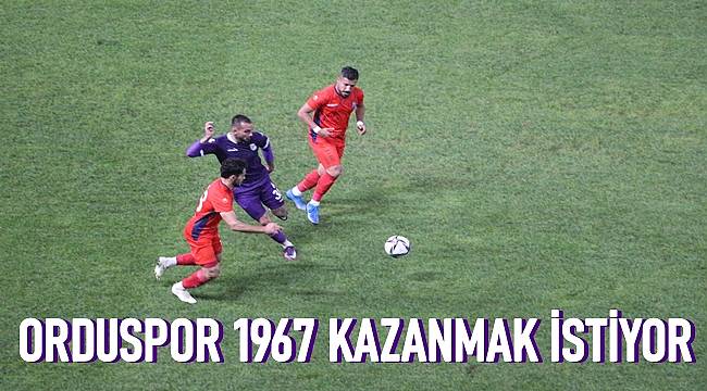 Orduspor 1967 kötü gidişe İçel İdmanyurdu maçında son vermek istiyor