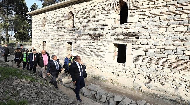 Tarihi Eskipazar Camii Restore Ediliyor
