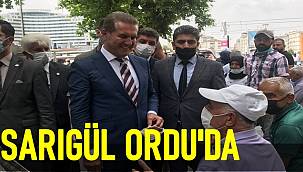 TDP Genel Başkanı Mustafa Sarıgül Ordu'da