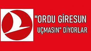 Türk Hava Yolları Ordu Giresun'u zor durumda bıraktı