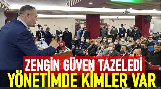 Türk Sağlık Sen Ordu Şubesi Başkanlığına Fatih Galender Zengin tekrar seçildi