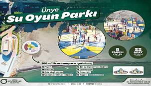 Ünye'ye su oyun parkı kuruluyor