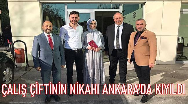 Gizem ile İbrahim Ethem evlendi