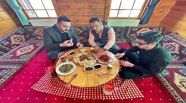 Kaz tiridi yemek için Samsun&#039;a geliyorlar