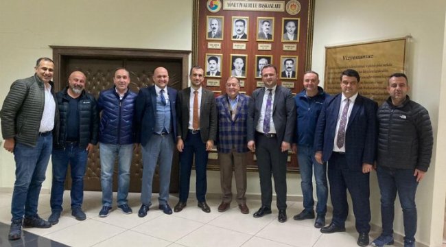 Nevşehir Belediyespor&#039;dan NTSO&#039;ya ziyaret