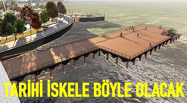 Ordu'da Tarihi İskele yeniden inşa ediliyor