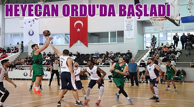 Ordu Üniversitesi ev sahipliği yapıyor