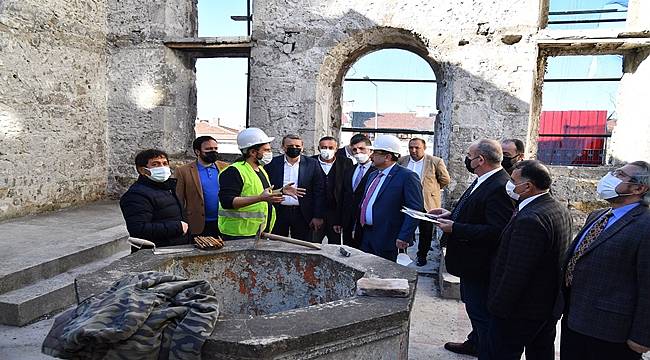 Trabzon'da 139 yıllık hamam eski görünümüne kavuşacak