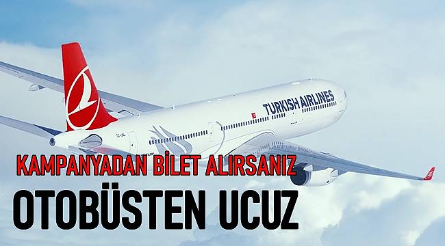 Türk Hava Yolları  Ordu-Giresun/ İstanbul biletlerini 129 TL'den satışa çıkarttı