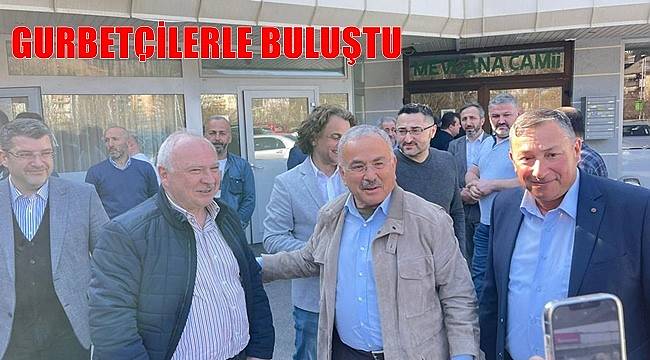 Başkan Güler Fransa&#039;da gurbetçilerle buluştu