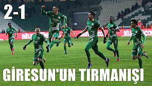 Giresunspor- Gaziantep FK: 2-1
