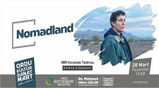 Nomadlan Filmi Ordu&#039;da gösterilecek