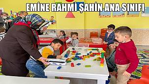 Ordu'da Emine Rahmi Şahin Ana Sınıfı açıldı