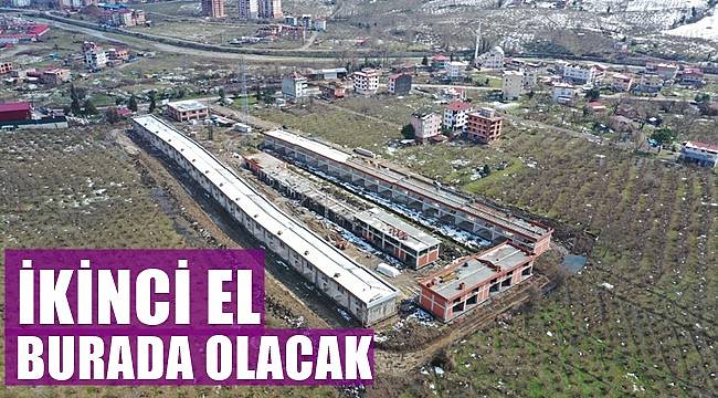 Ordu'da  Oto Galericiler Sitesi yapılıyor