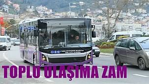 Ordu'da toplu taşıma ücretlerine zam geldi