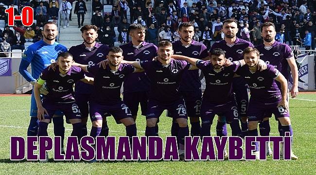 Orduspor 1967 deplasmanda İçel İdmanyurdu'na yenildi: 1-0