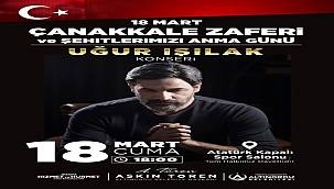 Uğur Işılak Ordu'da konser verecek