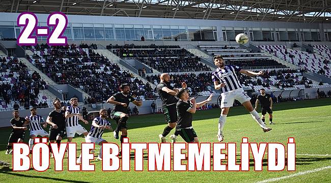 52 Orduspor Çarşambaspor maç sonucu: 2-2