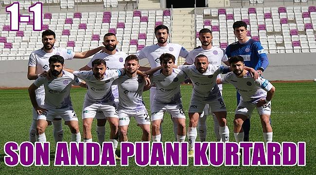 52 Orduspor ile Düzcespor berabere kaldı: 1-1
