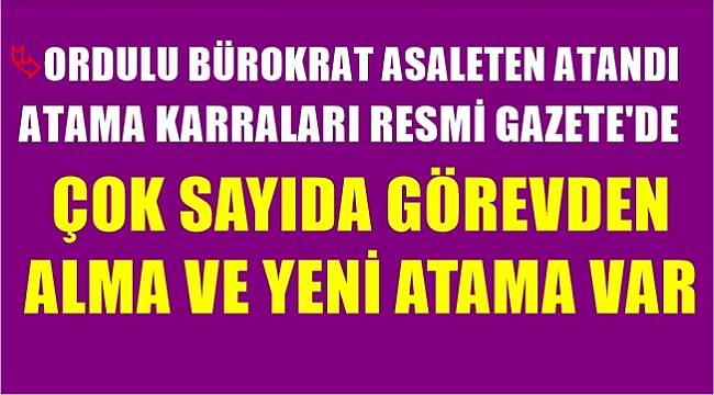 Atama kararları Resmi Gazete'de yayımlandı