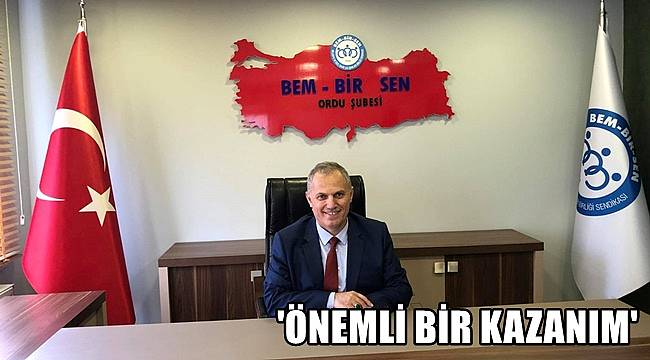 Çakar: Yerel yönetim personellerimiz için önemli bir kazanım oldu