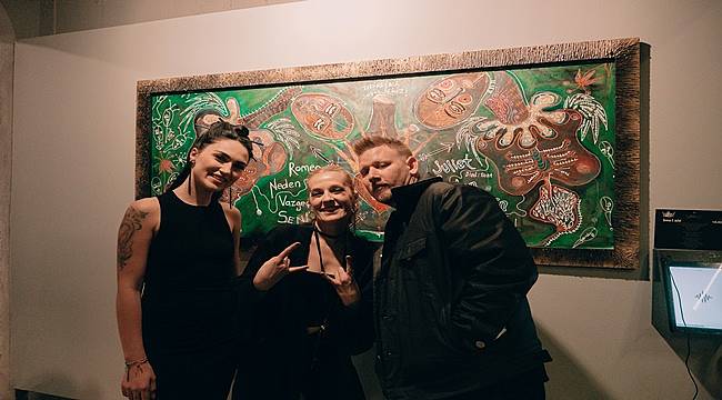 Ebru Ceylan'ın 'Konuşan Resimler -Saınt Age ' sergisi açıldı