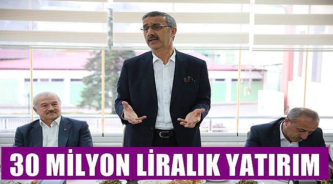 FİSKOBİRLİK'ten 30 milyon liralık yatırım