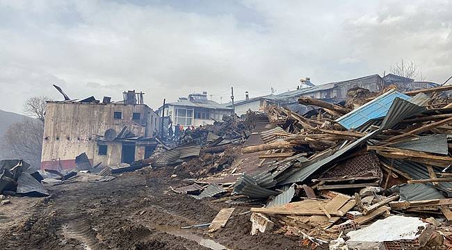 Giresun Sultankonağı Köyü yandı