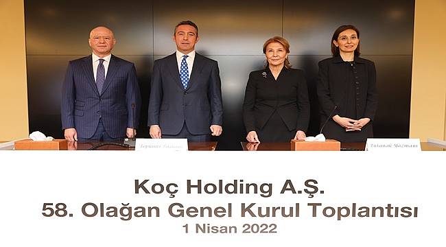 Koç Holding'in 58. olağan genel kurulu yapıldı