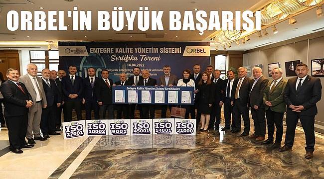 ORBEL&#039;in büyük başarısı!