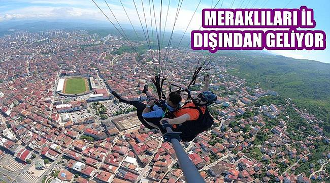 Ordu Boztepe Yamaç Paraşütçülerini bekliyor