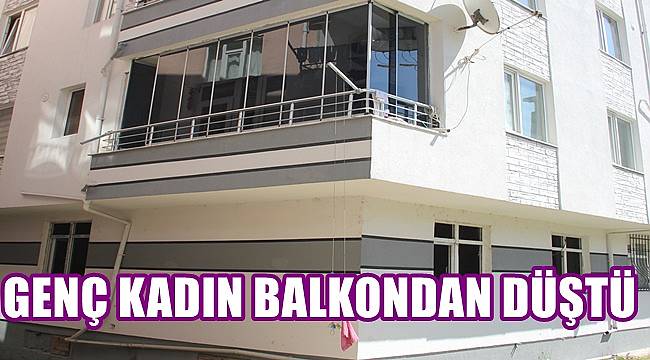 Ordu'da balkondan düşen genç kadın yaralandı