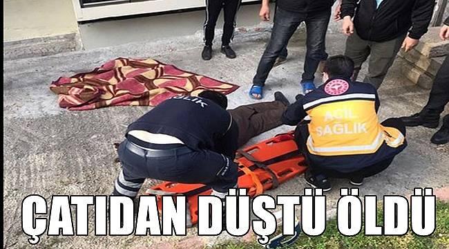 Ordu&#039;da çatıdan düşen vatandaş yaşamını kaybetti