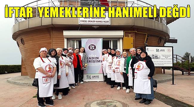 Ordu&#039;da iftar menülerine hanımeli değdi