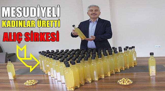 Ordu'da kadınlar alıç sirkesi üretiyor